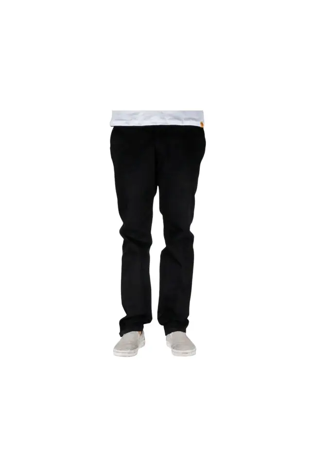 PANTALON MONK DRILL NEGRO 