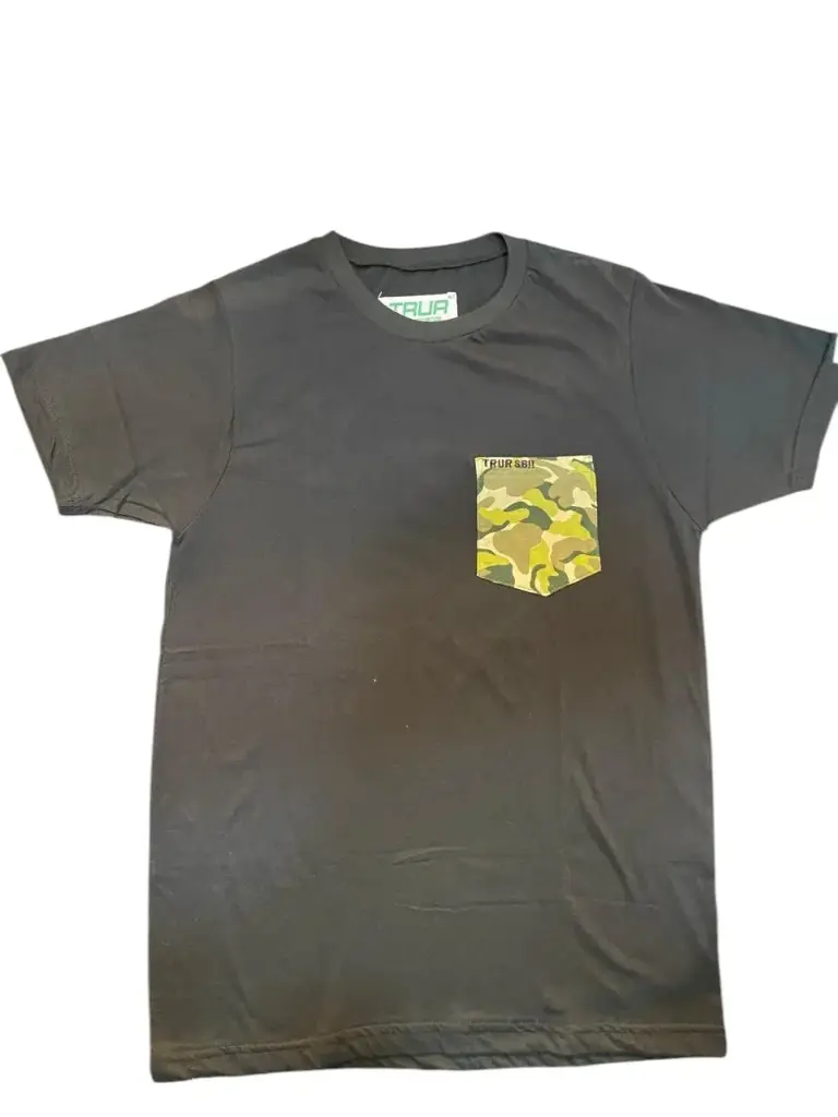 CAMISETA TRUR BOLSILLO MILITAR