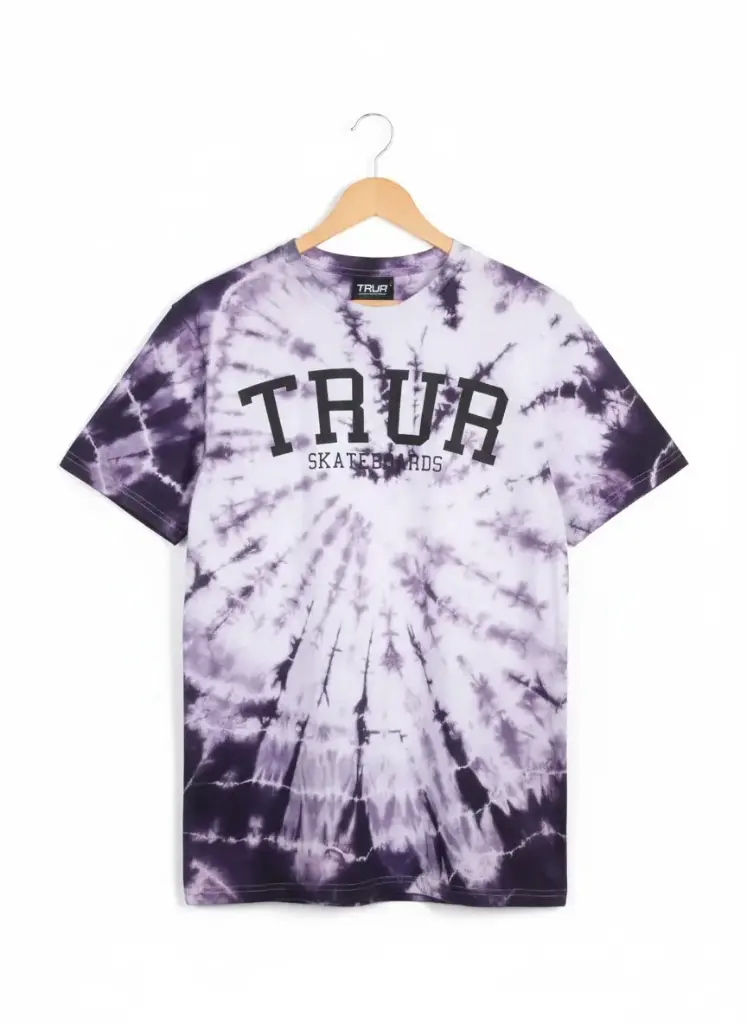 CAMISETA TRUR MANCHAS MORADA