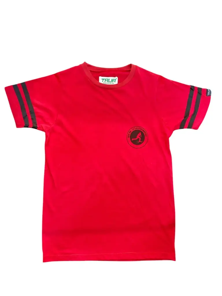 CAMISETA TRUR LA CALLE ES NUESTRA ROJA