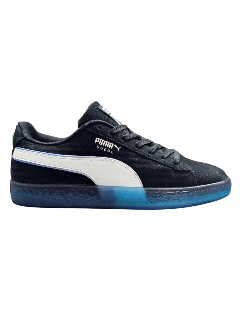 TENIS PUMA SUEDE XL NEGRO AZUL