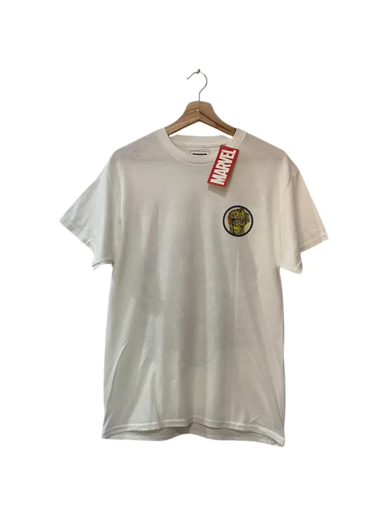 CAMISETA MARVEL THANOS BLANCA (m)