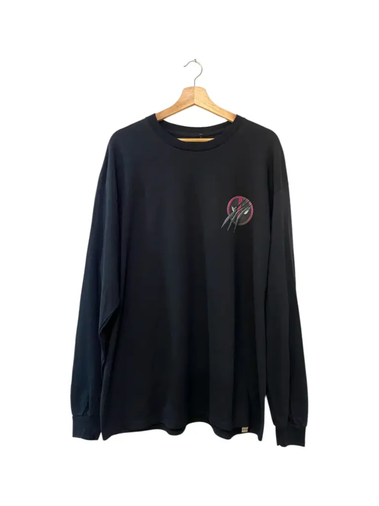 CAMISETA MARVEL DEADPOOL WOLVERIN NEGRO (m)