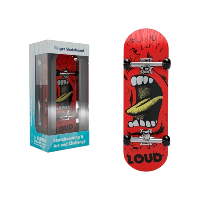 FINGER SKATEBOARD LOUD ROJO