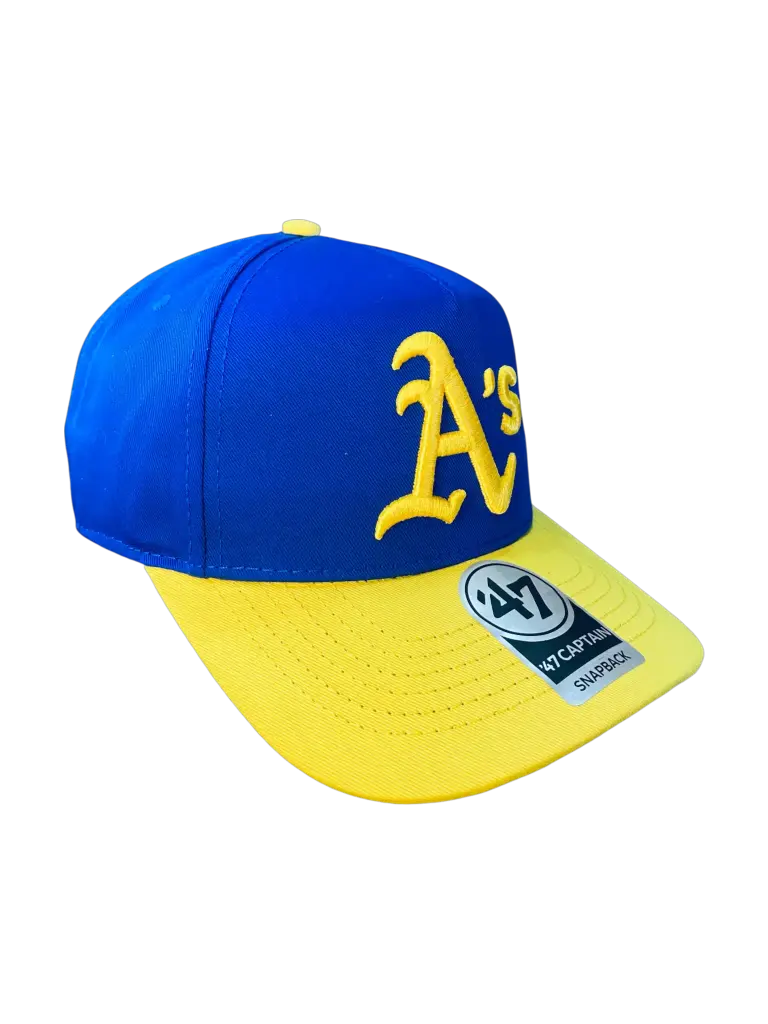 GORRA  ABIERTA 47 AZUL AMARILLO