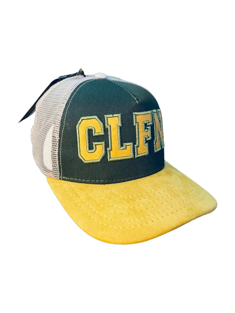 GORRA ABIERTA TRUCKER CALIFORNIA AMARILLO