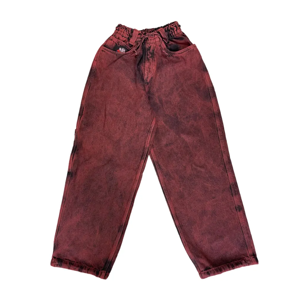 PANTALON COSTAL DE ANZUELOS BIGGIE BIG ELASTIC CDA VINOTINTO