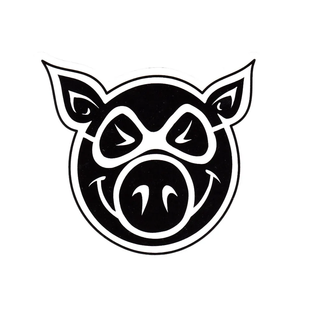 STICKER PIG HEAD