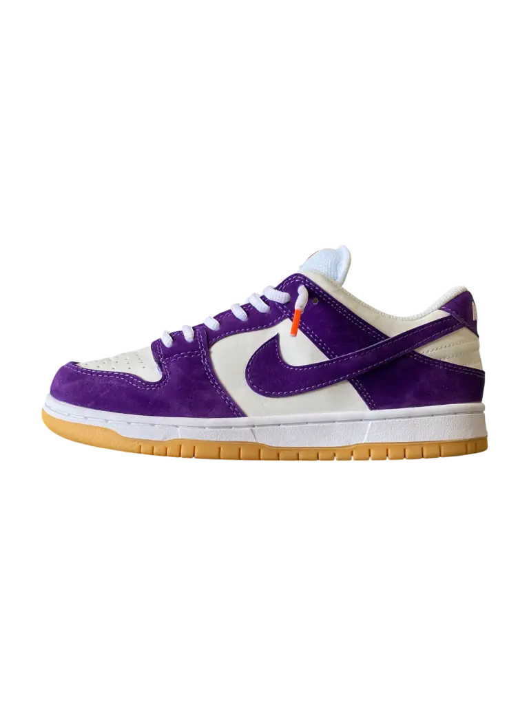 TENIS NIKE SB DUNK LOW BLANCO MORADO