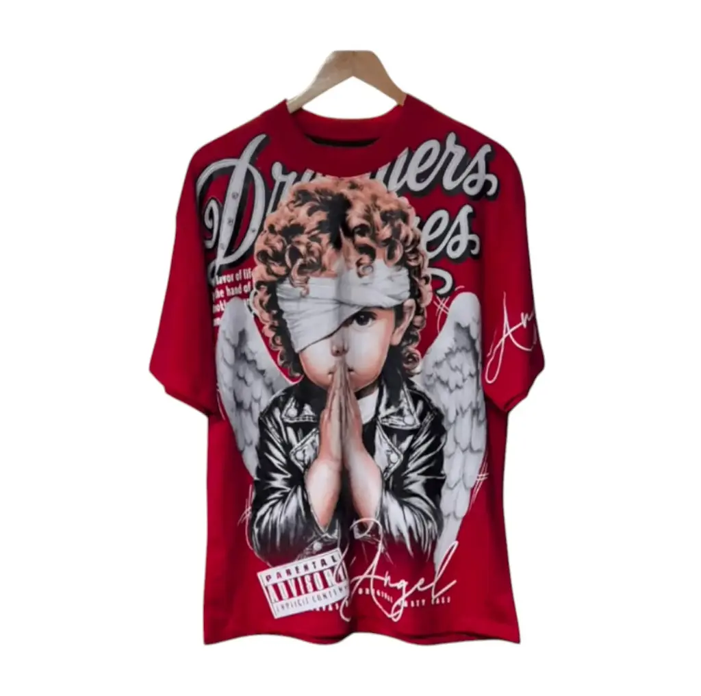 CAMISETA YAYA ANGEL 210 ROJO