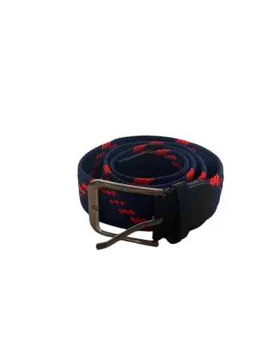[34] CORREA TRENZADA AZUL/ROJO