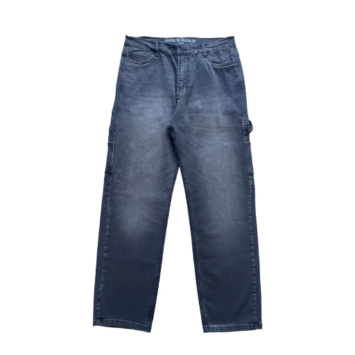 [64] PANTALON COSTAL DE ANZUELOS CARPINTERO NEGRO