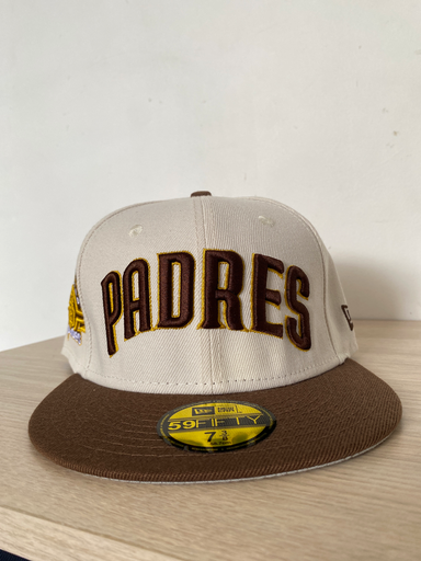 [41] GORRA 59FIFTY BEIGE/CAFE