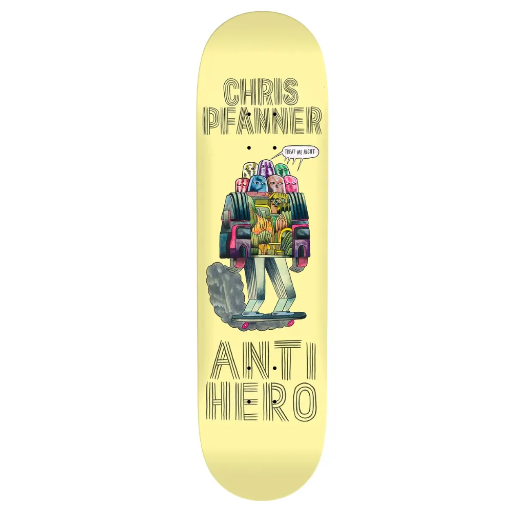 [129] TABLA ANTI HERO PLANNER HUG PAVMNT AMARILLO PASTEL