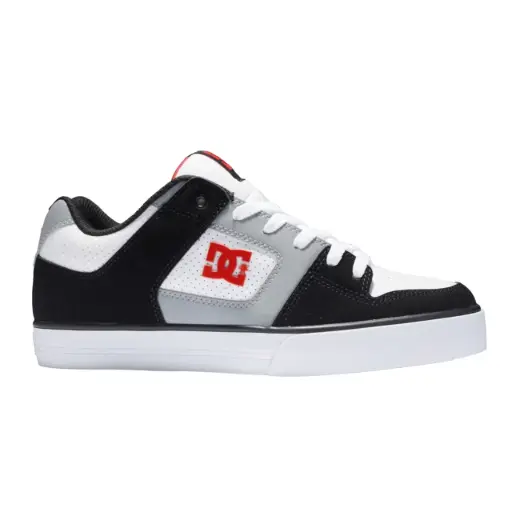[158] TENIS DC PURE NEGRO/BLANCO/GRIS