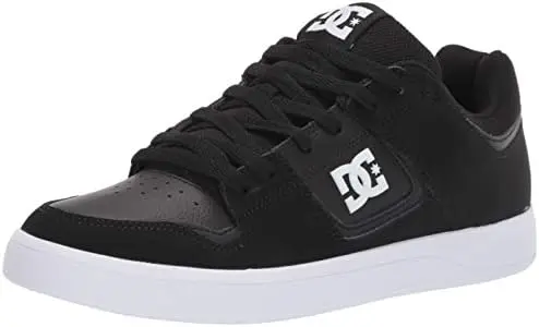 [151] TENIS DC GAMUZA NEGRO/BLANCO