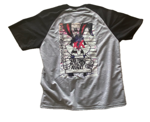 [7] CAMISETA AMERICAN WOLF NEGRA BUGS BUNNY