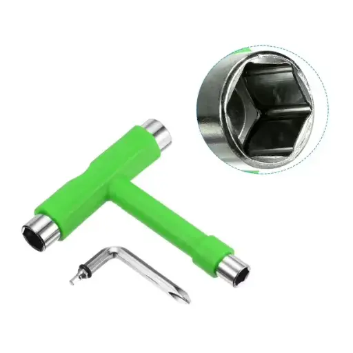 [192] TOOL PARA SKATE T GOLDEN VERDE