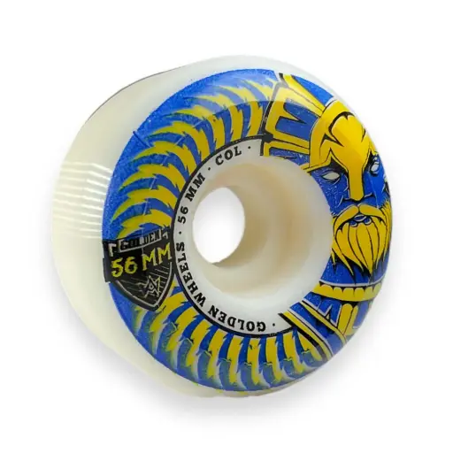 [117] RUEDAS GOLDEN POSEIDON BLANCA 56MM