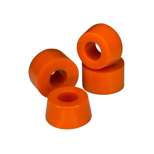 [28] CAUCHOS GOLDEN NARANJA SET CON ARANDELAS 95DU