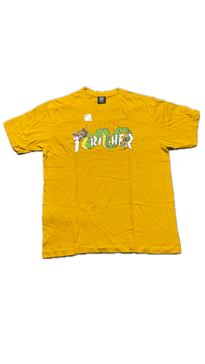 [18] CAMISETA GOLDEN THRASHER DRAGON AMARILLO