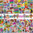 [128] STICKERS GRAFITTI 500 PESOS