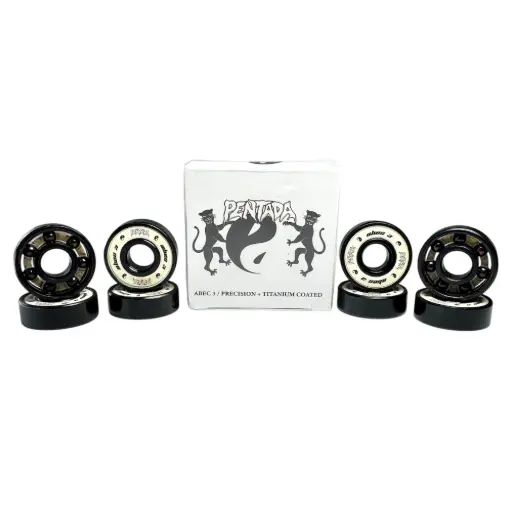 RODAMIENTOS PENTADA BLANCO ABEC 3 