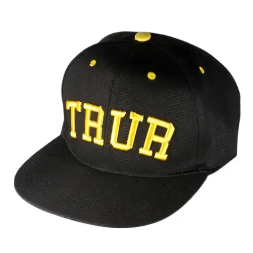 GORRA TRUR SNAPBACK COLLEGE NEGRO  