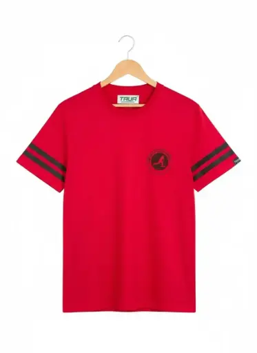 CAMISETA TRUR LA CALLE ES NUESTRA ROJA