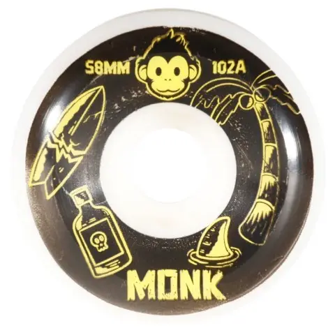 RUEDAS MONK  CONICAL VERANO 58MM 102A