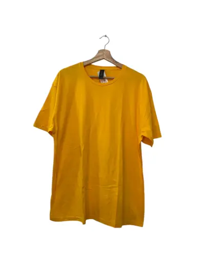 CAMISETA GILDAN BASICA AMARILLA