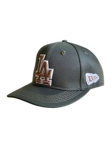 GORRA NEW ERA  ABIERTA LOS ANGELES VERDE MILITAR