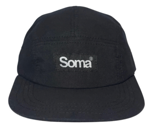 [53] GORRA SOMA FIVE PANEL NEGRA